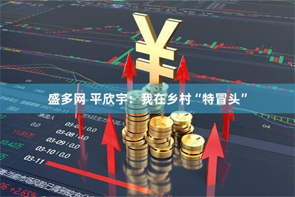 盛多网 平欣宇：我在乡村“特冒头”