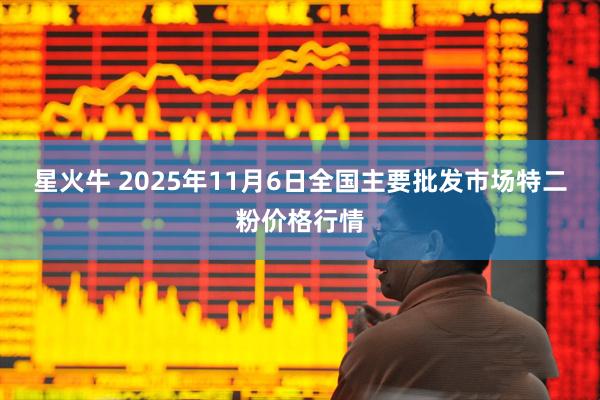 星火牛 2025年11月6日全国主要批发市场特二粉价格行情